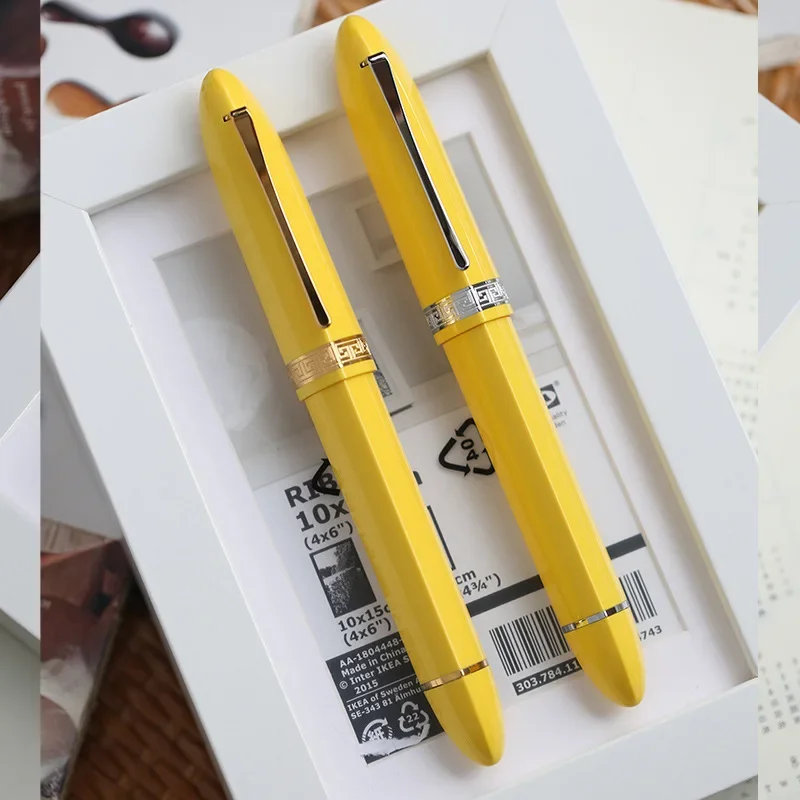 MAJOHN Master V60 Triangle Orthographic Piston Pen Signature Bead Pen Anti Roll Plug in Imported Bead Core Writing Practice