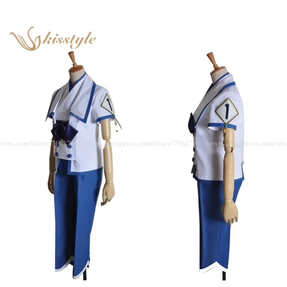 Kisstyle Fashion From the New World Shun Aonuma Uniform Cosplay Clothing Costume,Cusomized Accepted