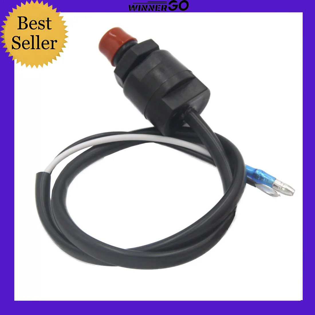 Universal Boat Outboard Engine Motor Lanyard Kill Urgent Stop Switch & Safety Tether Lanyard for Yamaha/Tohatsu/Honda Outboard image 3