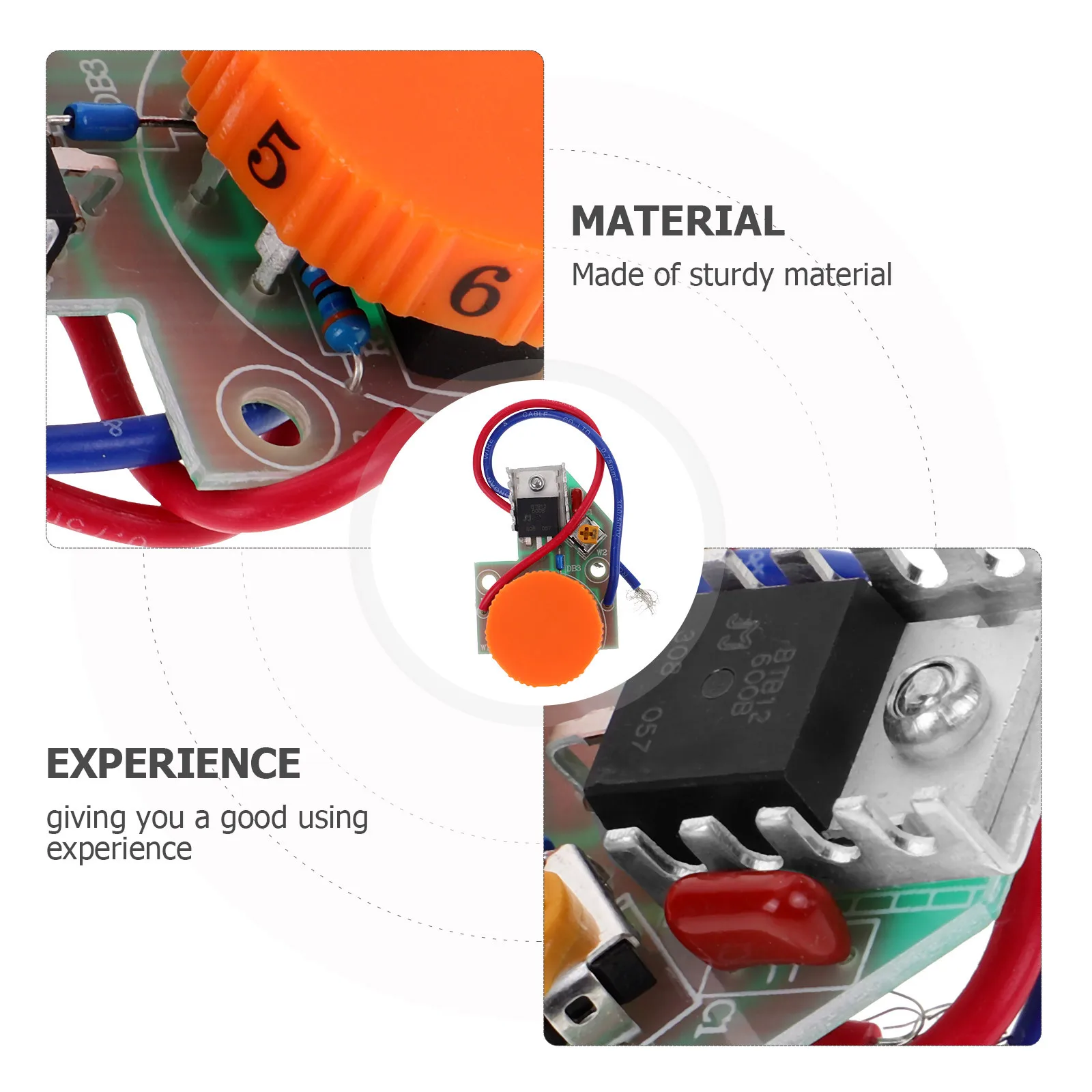 

Angle Speed Controller Polishing Machine Power Tool Controller Electric Tool Part Suitable for Metal Woodworking Durable Use