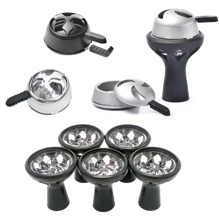 Metal Hookah Charcoal Holder Heat Management System Shisha Charcoal Bowl for Hookah Bowls Chicha Narguile Shisha Accessories