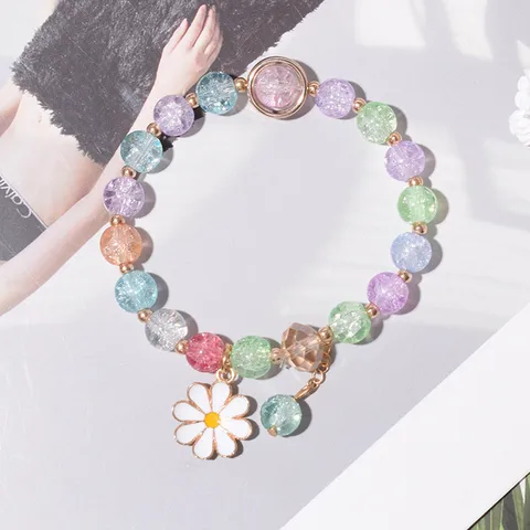 Браслеты с цветами из нержавеющей стали
