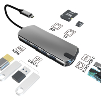 Usb c Hub Type C to HDMI-compatible Splitter HUB Type-c to HDMI-compatible USB3.0 Docking Station For Laptops MacBook Air Pro