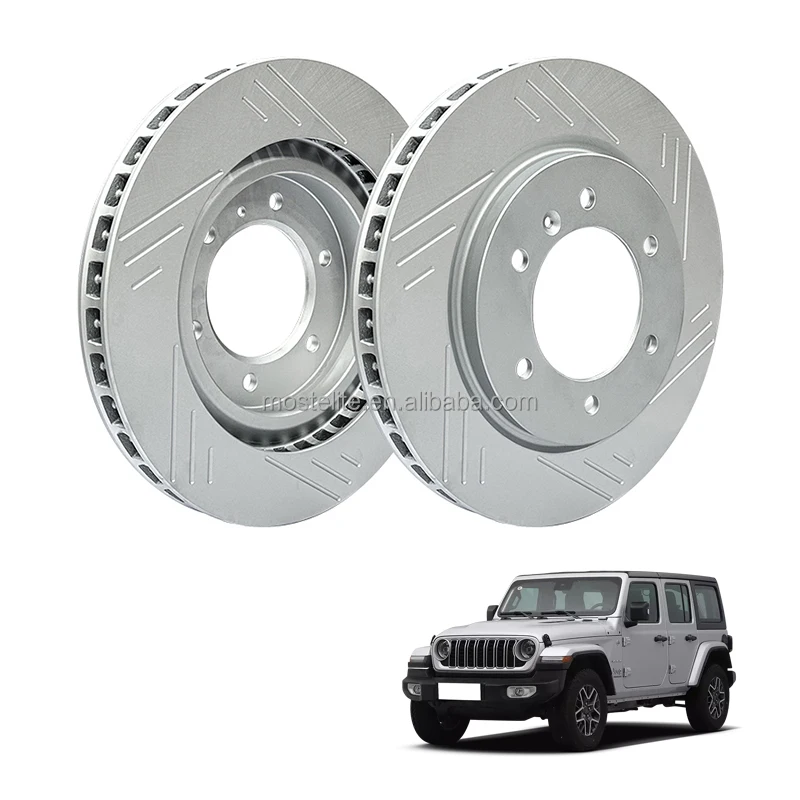 

High Quality Brake Disc 17-Inch Wheel 340mm 345mm Disc Brake Rotor Disc Brake Pads For Jeep Wrangler Jl