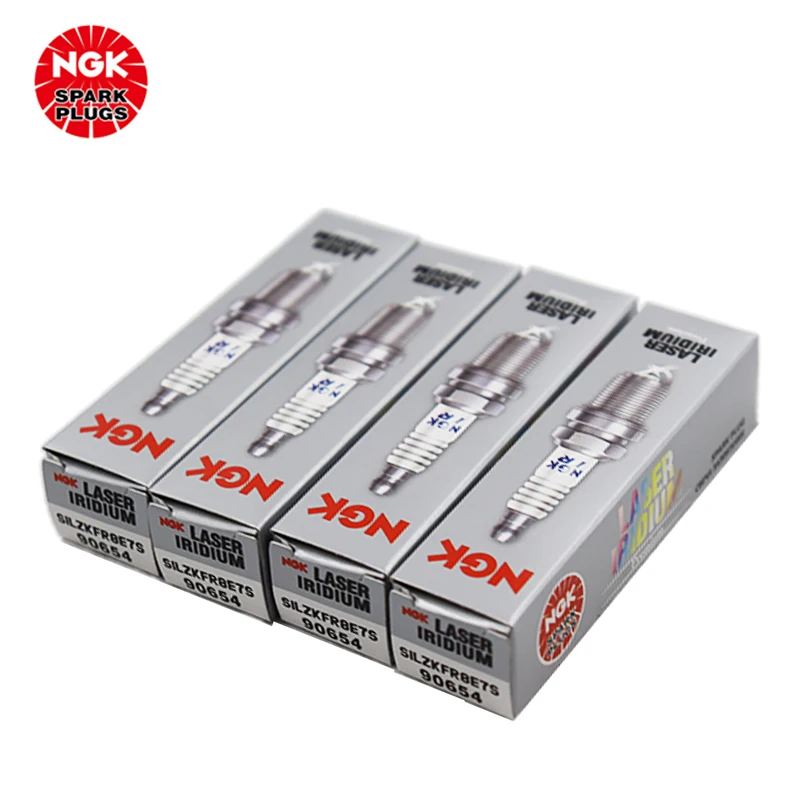 NGK Iridium Platinum Spark Plug SILZKFR8E7S 90654 is suitable for Mercedes-Benz A/B/C/E/GLA/GLC oe A0041597903 - Image 5