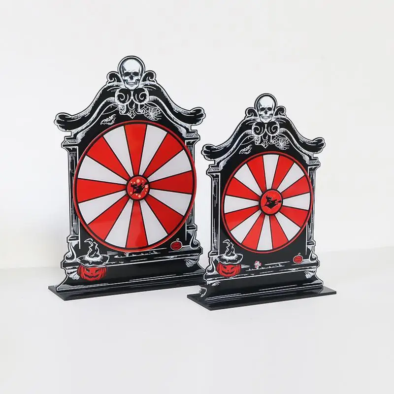 Halloween Spinner Wheel Party Game Spinner Wheel Tabletop Gra planszowa Zabawa Halloween Spinner Nagroda Wheel Gra dla rodziny