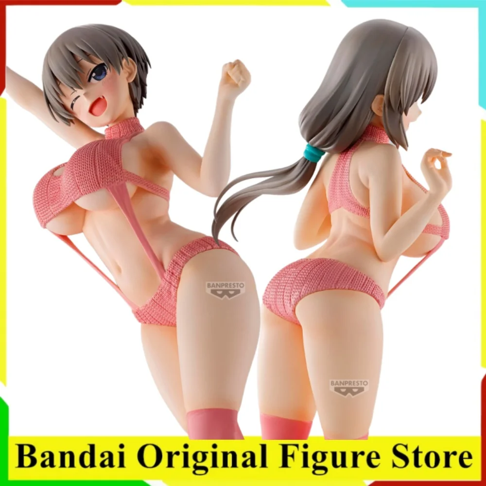 

Оригинальная фигурка BANDAI Uzaki-chan Wants to Hang Out: Узаки Хана и Узаки Цуки, Вечная романтика, коллекционная модель из ПВХ