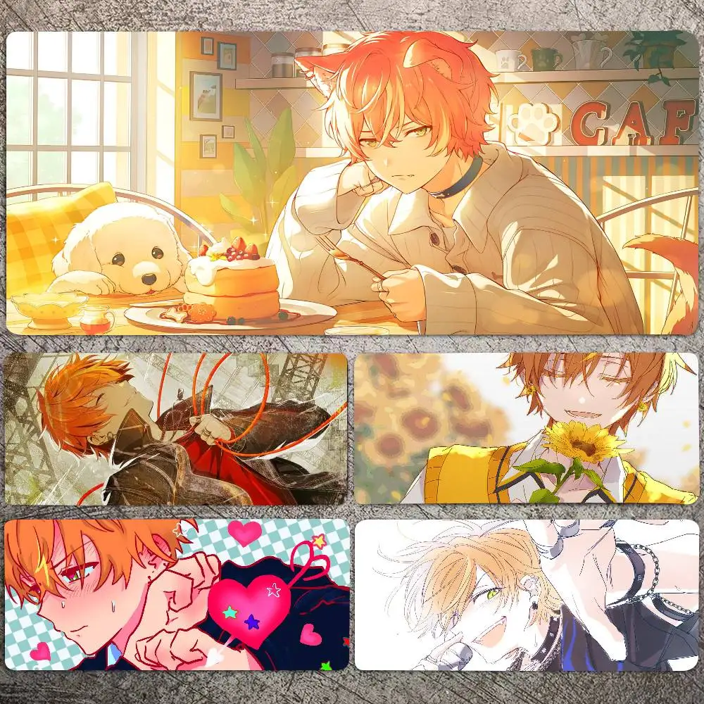 Akito Shinonome Anime P-Project Sekai Mousepad Non-slip Suitable For Office Computers Laptops E-sports Game Desk Mats XXL Keyboa