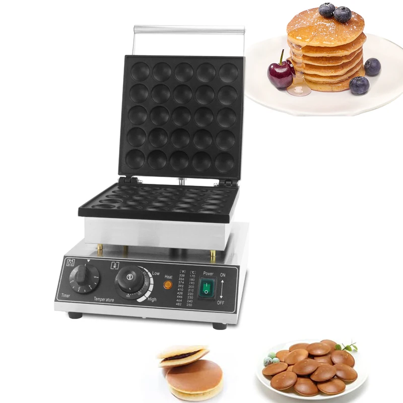 Commercial 25 Holes mini dutch pancakes pancake maker Poffertje grill machine pancake machine Dorayaki Griller