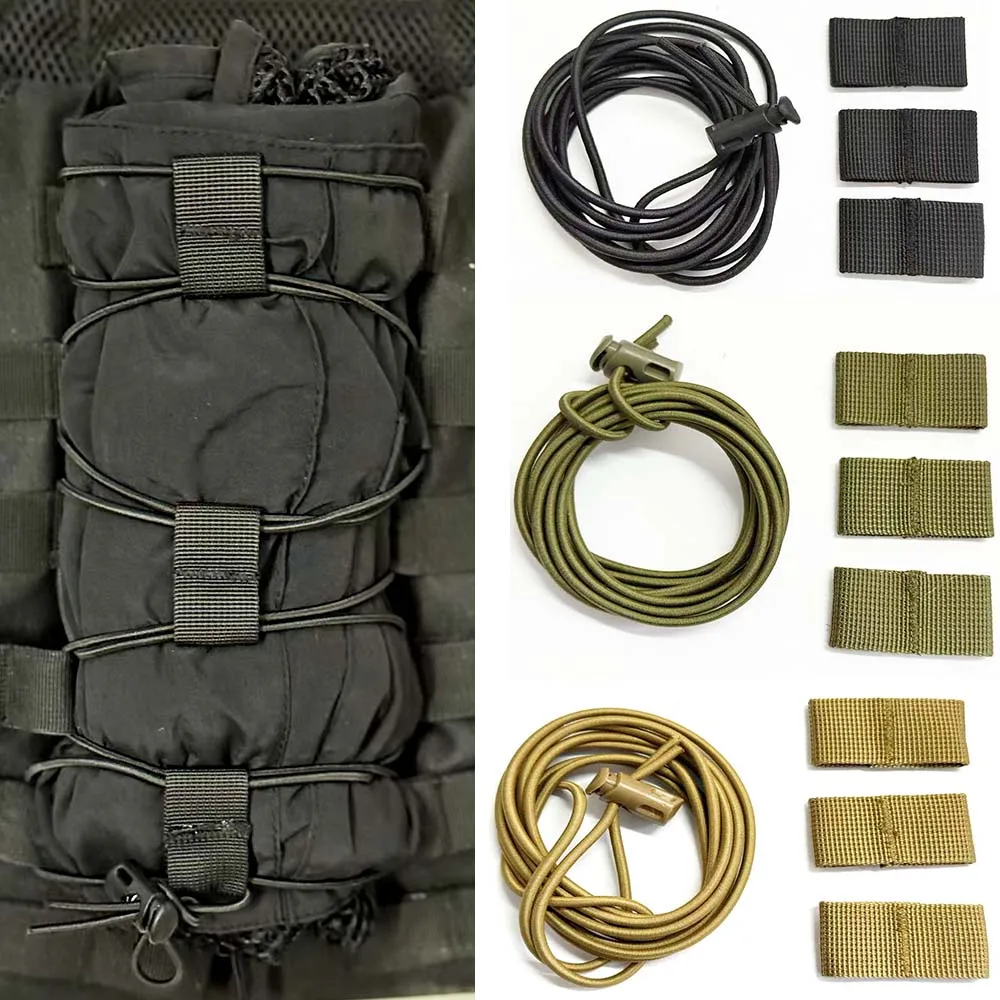 

Outdoor Hunting Portable Fixed Strap Tactical Vest Backpack Storage Multifunctional Expansion Accessories Fixed Strap Accessorie