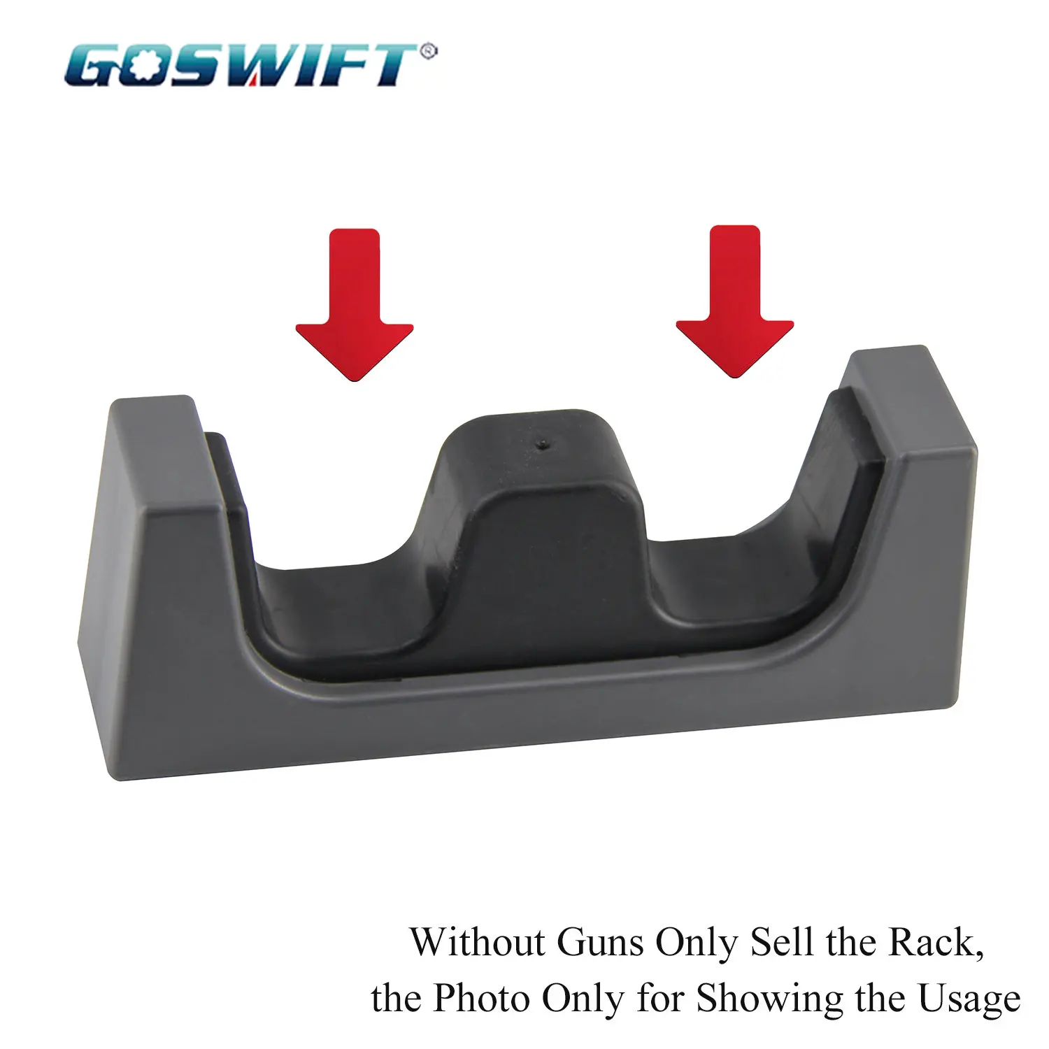 GOSWIFT cassetta di sicurezza supporto per pistola magnetico supporto per pistola per stoccaggio domestico con riposo a botte