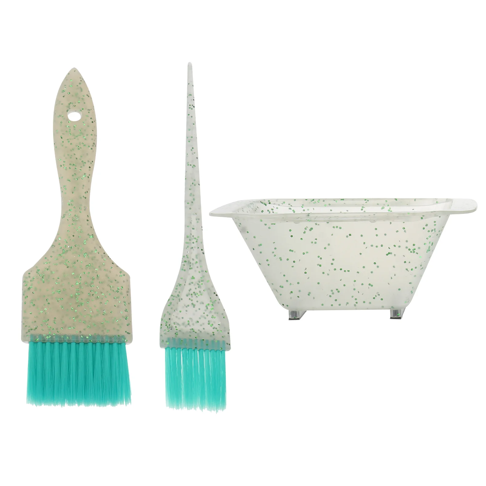 Hair Dyeing Accessories Tint Brushes Salon Coloring Applicator Tool Frosted Supplies Kit with Handle