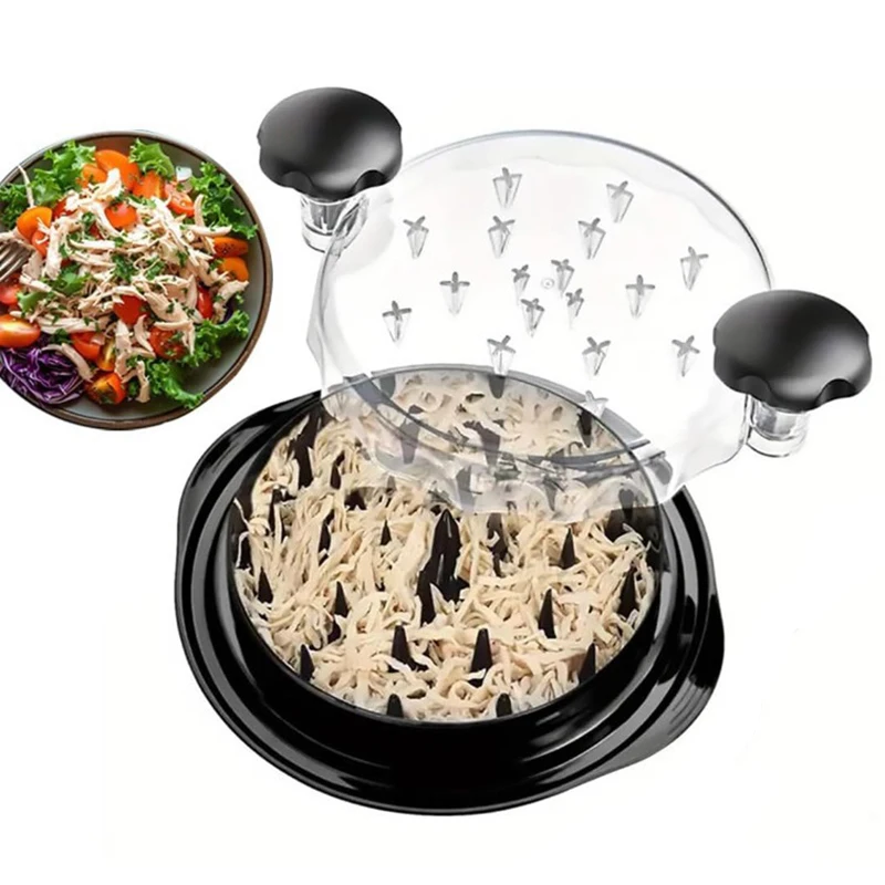 Chicken Shredder Tool Meat Breast Shredding Separation Mincing Grinder Machine With Lid For Shredding Chicken Pork Beef