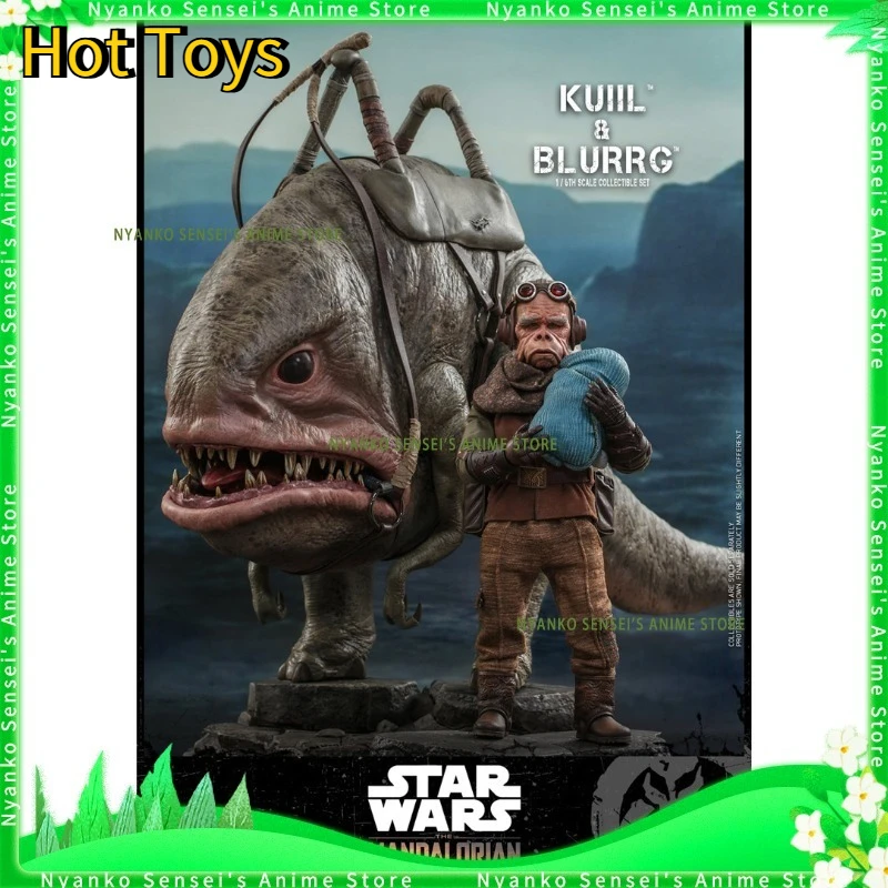 En Stock juguetes calientes escala 1/6 TMS048 TMS049 The Mandalorian Kuiil & Blurrg figura de acción coleccionable modelos de Anime juguete muñeca regalo