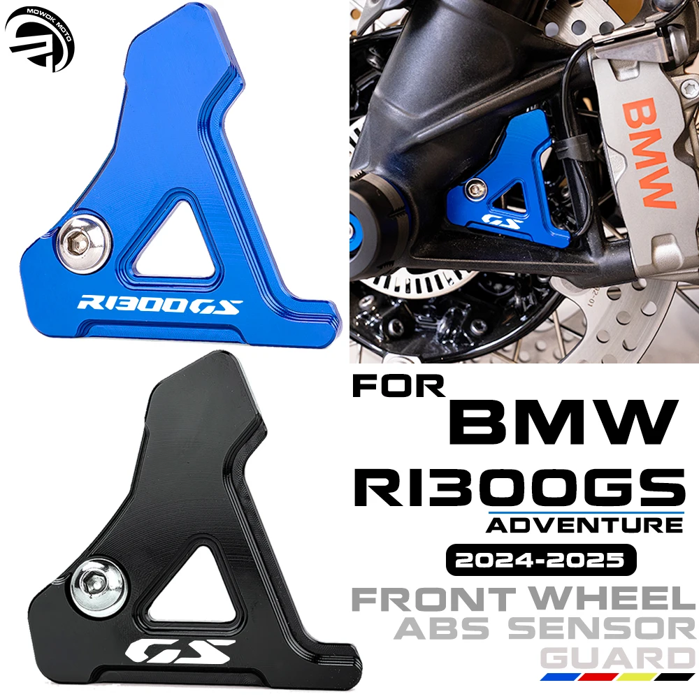 Para BMW R1300GS R 1300 GS R 1300GS ADVENTURE ADV 2024 2025 cubierta protectora de Sensor ABS de rueda delantera de aluminio para motocicleta