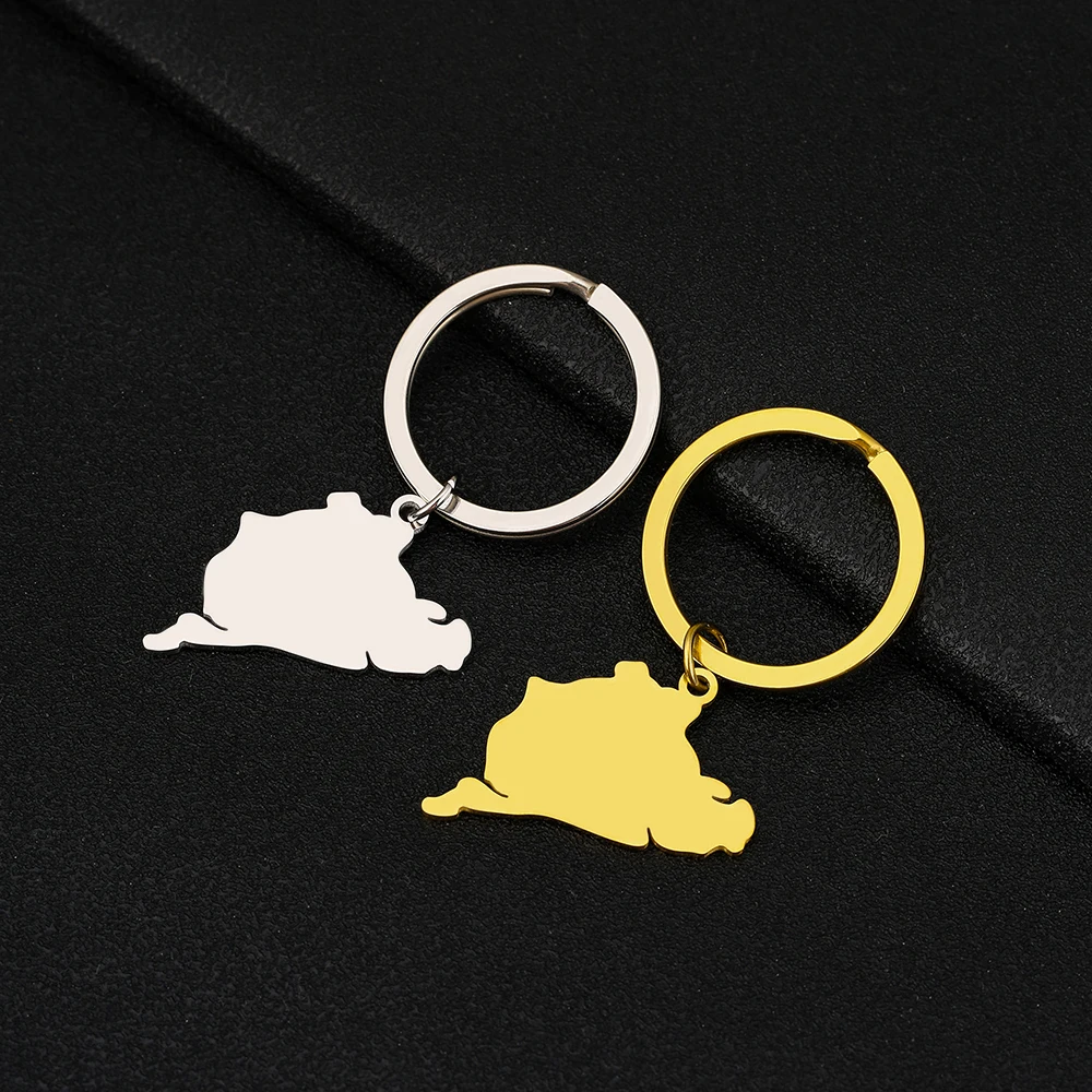 SONYA Hot-selling New Business-Style Stainless Steel German Car Racing Nüboerlin Pendant Keychain Decoration