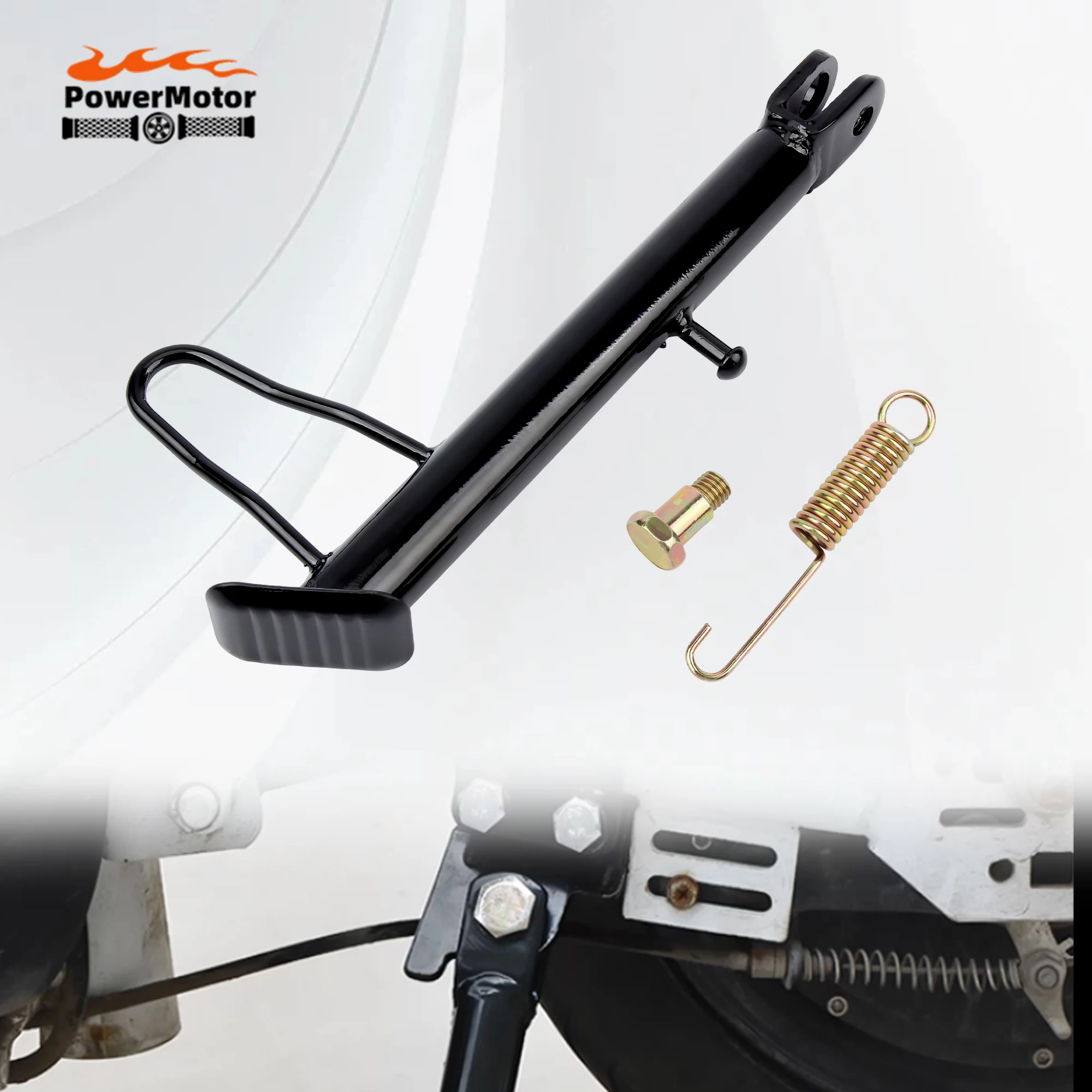 

Motorcycle Kickstand Side Stand Foot Bracket Motor Scooter Side Stand Suppor For Cafe Racer Scooter DirtBike Modified Accessorie