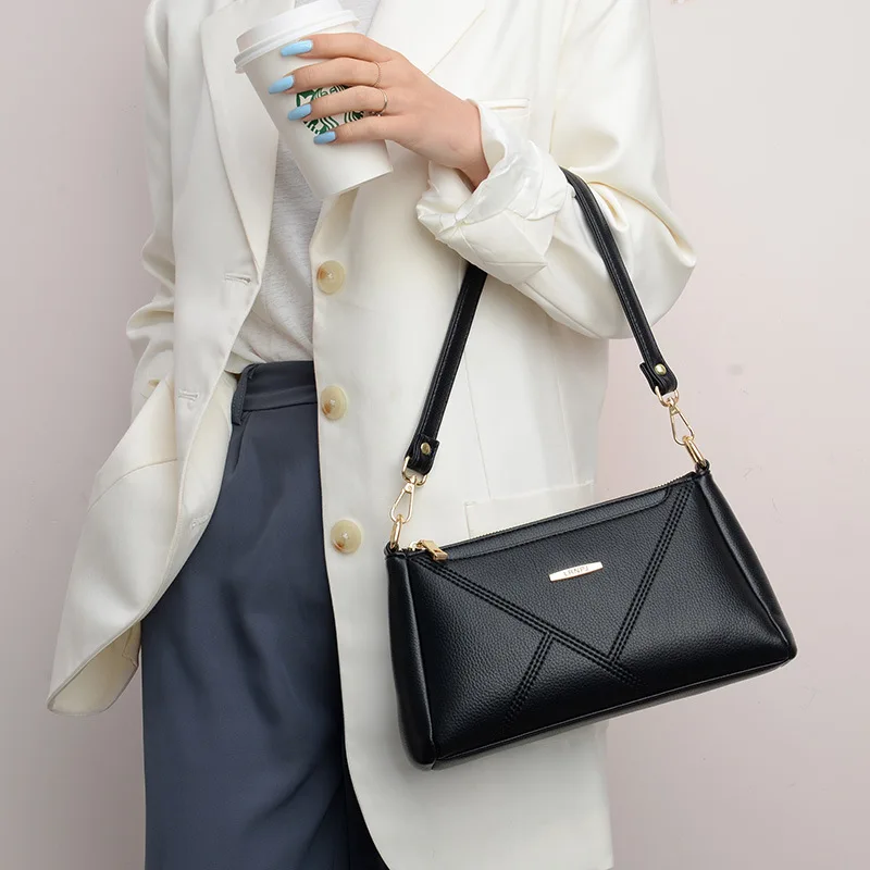 

Автомобильная сумка на молнии с застежкой-молнией, большая вместительная сумка, женская сумка под мышками, сумка через плечо