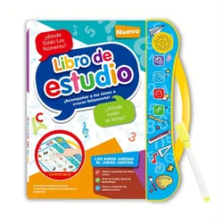 Spanish and English Kids Children Knowledge Cognitive Activity Toy Child Developmental Toy for Children Unisex