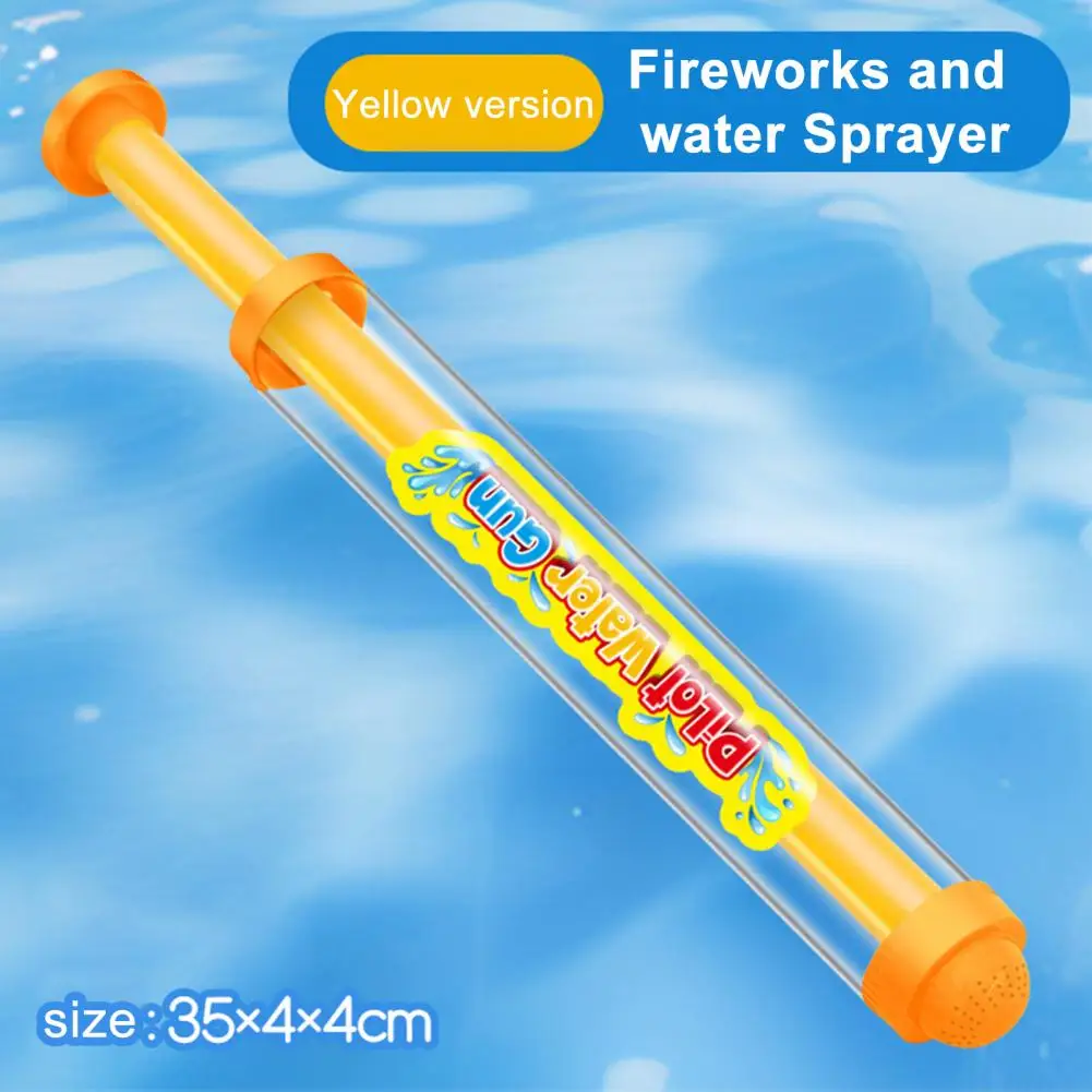 Giocattolo acquatico con design ergonomico Set di giocattoli spray per irrigatori estraibili ad alta pressione per intrattenimento in piscina per feste