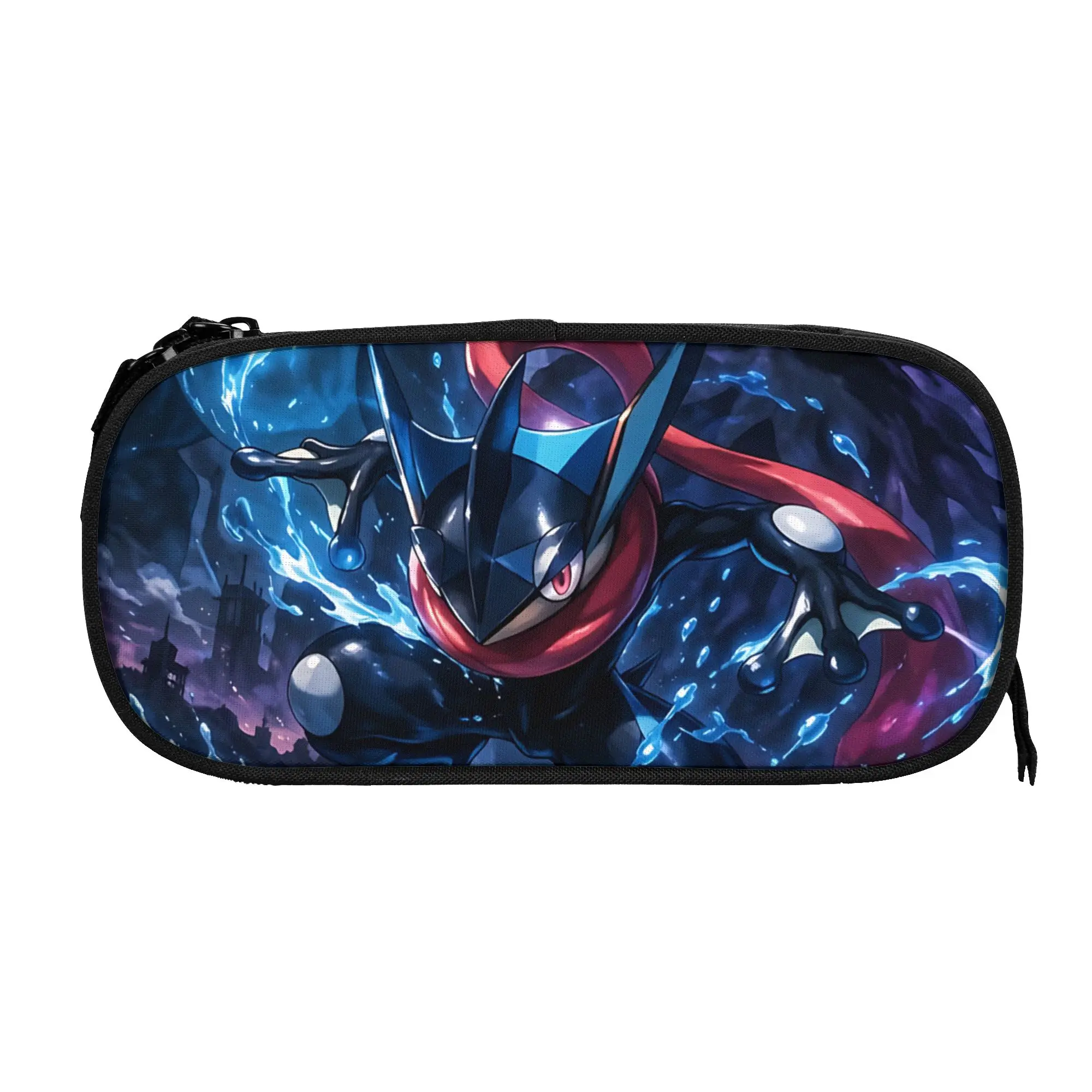 Custom Pokemon Gyarados Moon Night Sky Art Print Large Capacity Bags for Child  School Pencil Bag for Boys Gilrs Kids