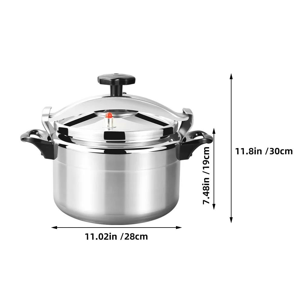 7L/11L Pressure Cooker Household Pressure Pot Aluminum alloy Explosion Proof Pressure Canner Gas Stove Multiuse home kichen tool