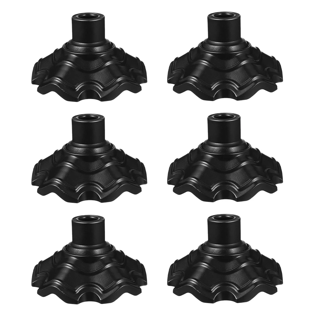 

6Pcs Camping Chair Foot Protectors Heavy Duty Anti-Sink Leg Covers for Outdoor Moon Chairs Rv Camping Furniture Floor Pads Chair