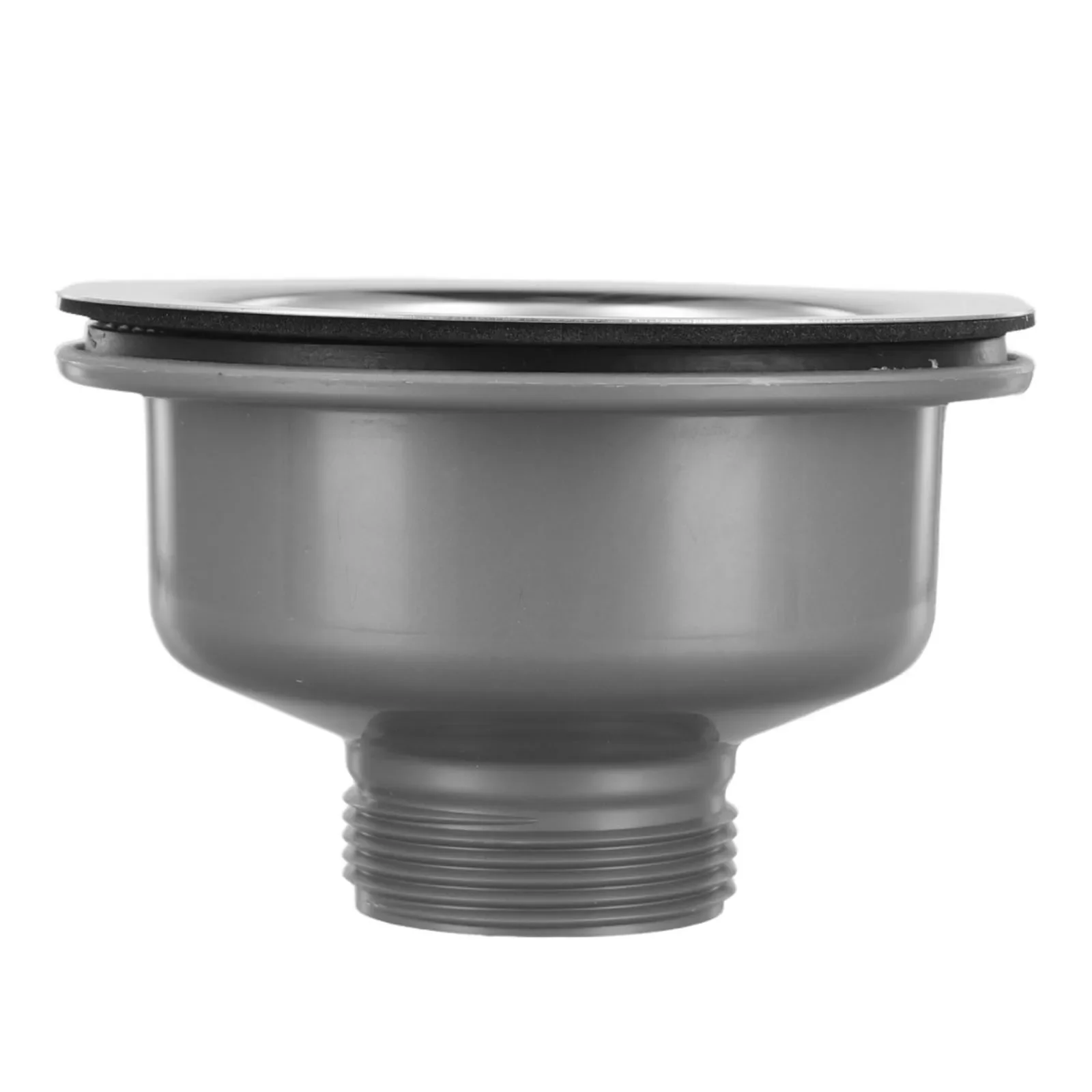 114mm Stainless Steel Flange Compatible With For Mini Basket Strainer Waste Kit For Standard Kitchen Sink Drain Hole Sizes
