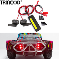 TRINOOD Headlight and Taillight Set LED Light Bar Lamp Spotlight for SLASH 2WD 1/10 Short Course Race Truck Upgrade Part