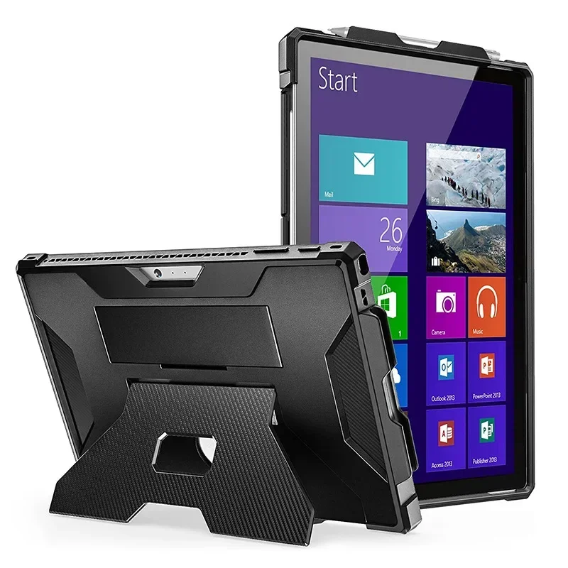 

Cover for Microsoft Surface Pro 7 6 5 4 Shockproof Tablet Case Protective Cover for Surface Pro 4 5 6 7 Pro7 Pro6 Funda Cover