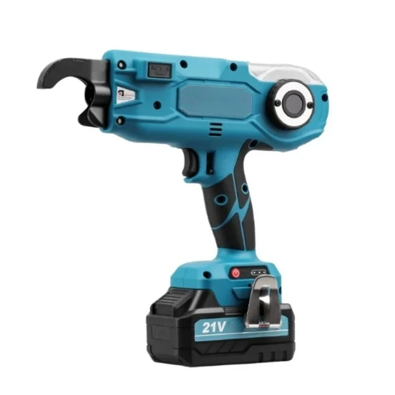 21V Automatic Rebar Tying Machine, Cordless Lithium Handheld Steel Bar Binding Tool for Construction