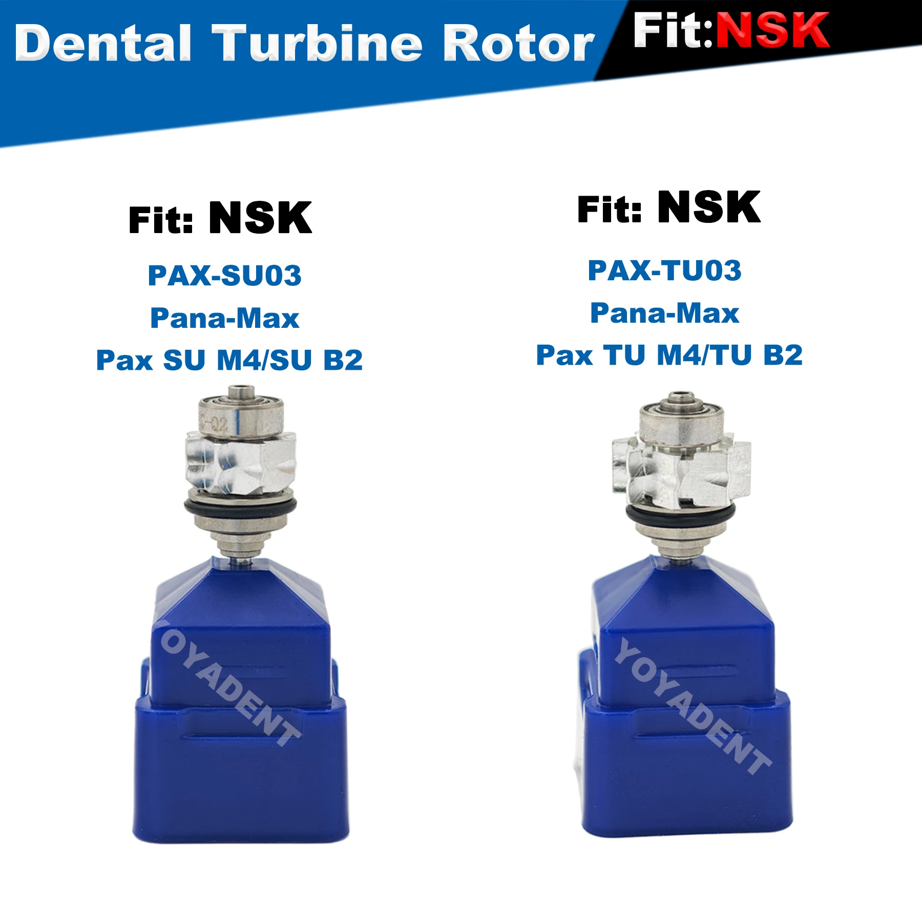 

Fit NSK PAX-SU03 Pana-Max Pax SU M4 B2 /TU M4 B2 High Speed Handpiece Dental Turbine Cartridge Air Rotor PAX-SU03 PAX-TU03