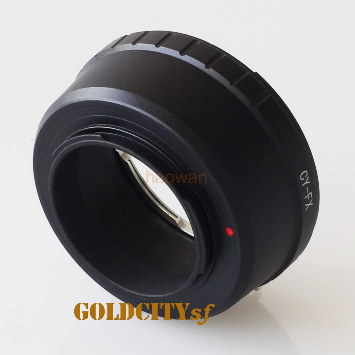 Contax-anillo adaptador de lente de montaje Yashica CY C a cámara Fujifilm fuji FX X, X-E2, X-E1, X-Pro1, X-M1, X-A2, xpro2