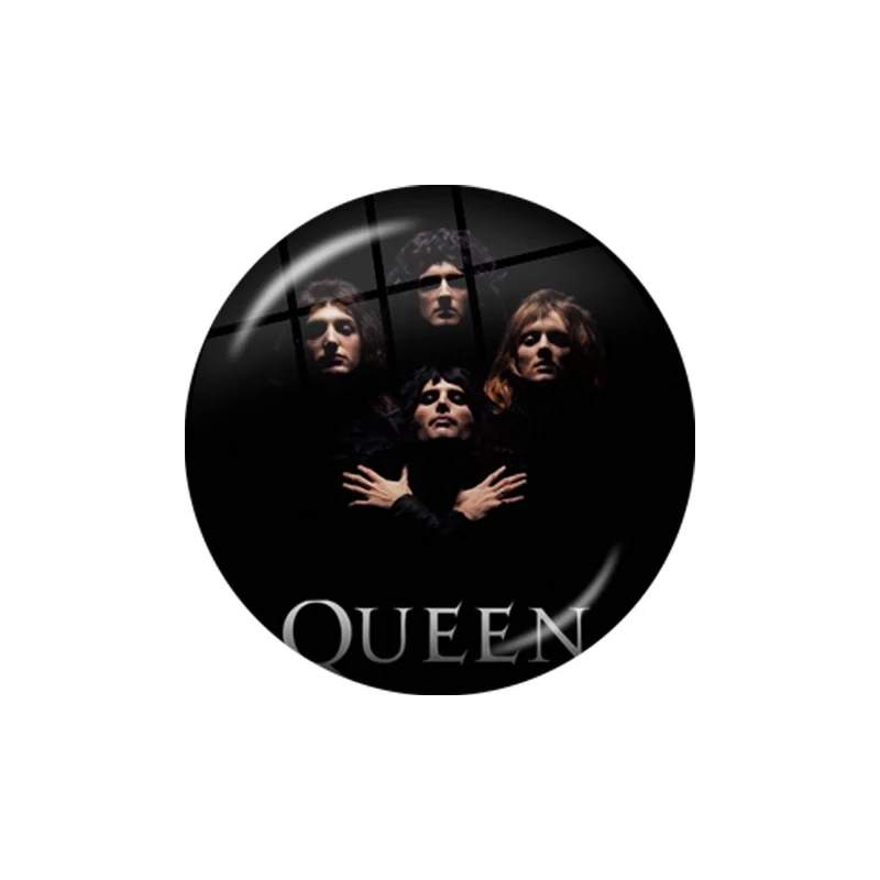 Queen Freddie Mercury Rock Star 10PCS12mm/16mm/18mm/20mm/25mm/30mm Round Photo Glass Cabochon Demo Flat Back Making Finding