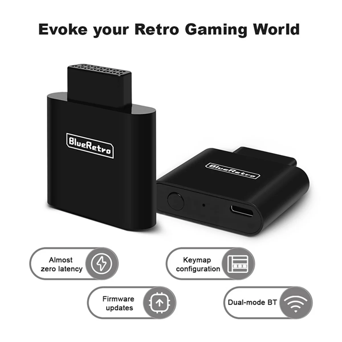 Адаптер беспроводного игрового контроллера BlueRetro для SNK NEOGEO MVS AES CD Conosle для PS4 PS5 Xbox Switch Pro 8Bitdo