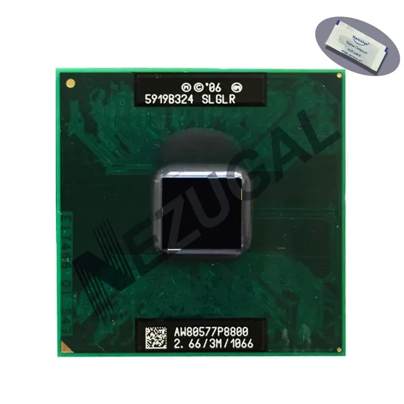 P8800 SLGLR 2.66 Ghz Dual Core 3M 25W BGA479 PGA478 CPU processor