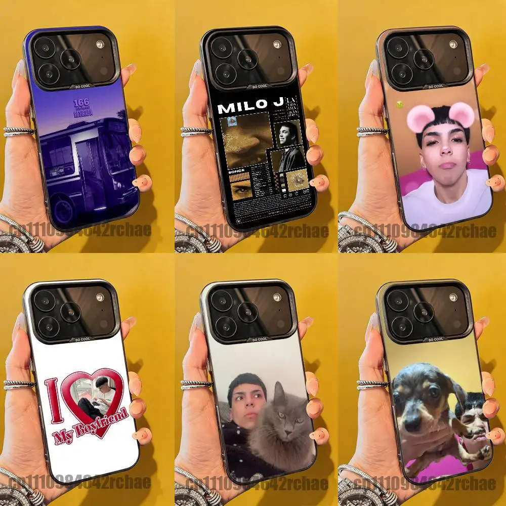 

For M-Milo J La Vida Era Mas Corta 166 DELUXE retirada Phone Case iPhone 15,16,12,14,13,17,11,E,Pro,Max,Plus,Air,Mini Black