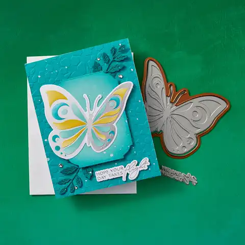 2025 वसंत नई ड्रैगनफ्लाई तितली धातु काटने मर जाता है DIY सजावट स्क्रैपबुक पेपर कार्ड एल्बम एम्बॉसिंग शिल्प मर कट के लिए 8 best sales तितली मर जाती है - №4