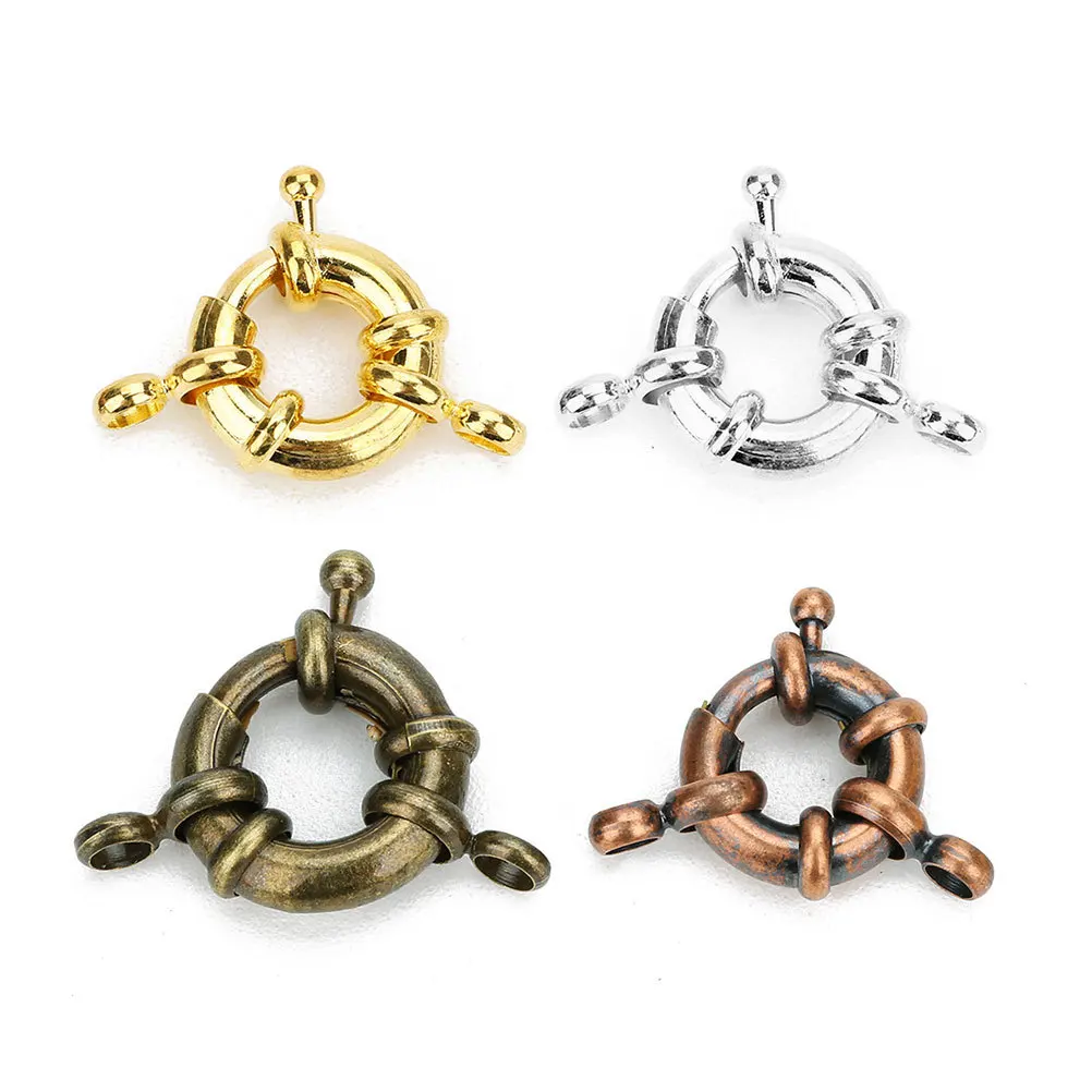 

10Pcs Q Shape Jewelry Clasps Durable Buckle Four Holes for Connecting DIY Pearl Bracelet Chain Jewerly Clasps DIY Bracelet Chain