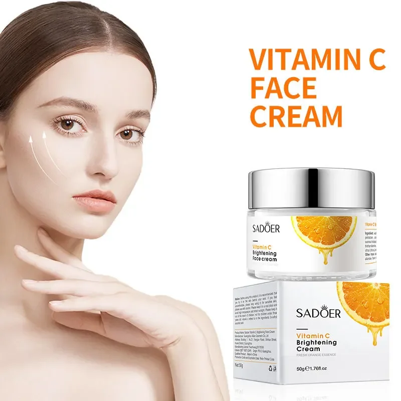 SADOER Vitamin C Series Brightening, Hydrating, and Moisturizing Care Skin Care Products