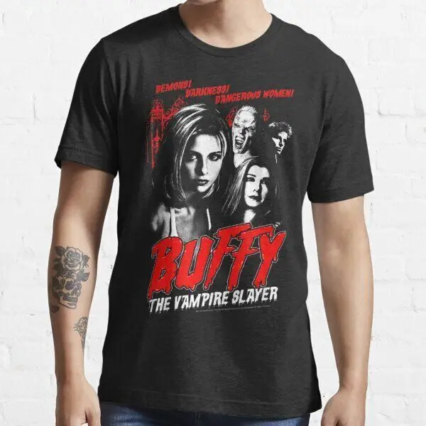 Buffy the Vampire Slayer Demons Darkness T-Shirt Made in the USA Size M to 3XL