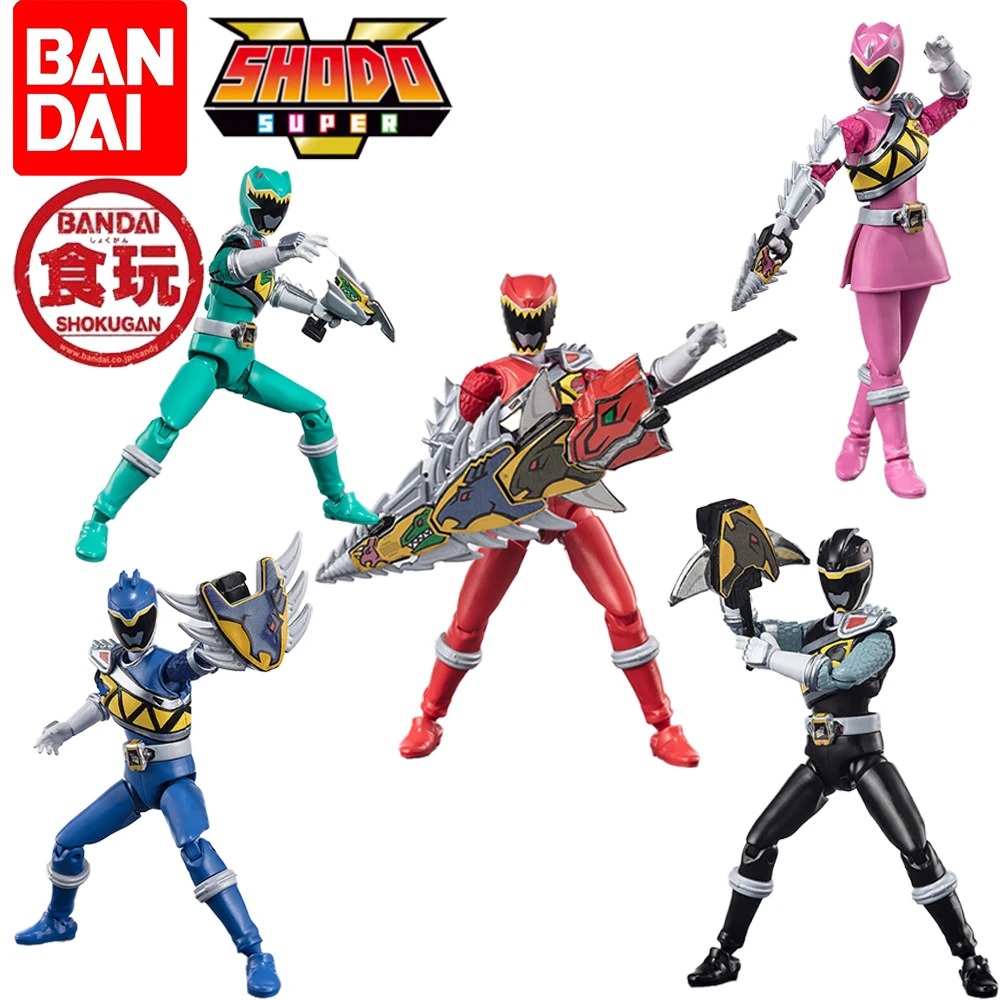 

Pre Sale Original Bandai Shodo Super Zyuden Sentai Kyoryuger Collection 10Cm Action Figures Collectible Model Toys Pb Limited