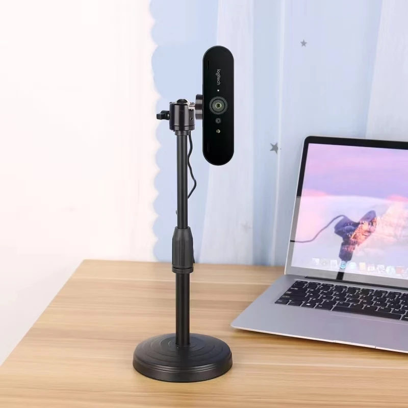 Настольная подставка для веб-камеры, настольный держатель для веб-камеры, шарнирная опора для штатива для веб-камеры Logitech, кронштейн для веб-камеры