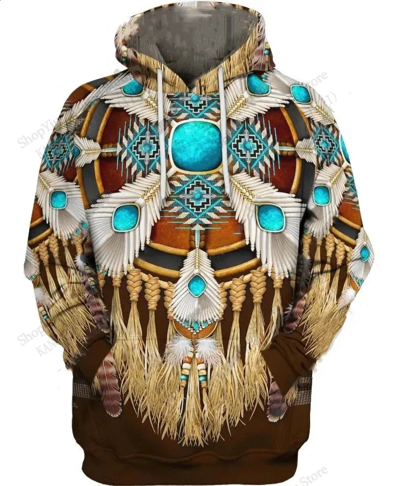 Vintage Bulu Pola Asli 3d Cetak Hoodies Pria Wanita Fashion Hoodie Kaus Remaja Mantel Pakaian Pria Cantik Moletom