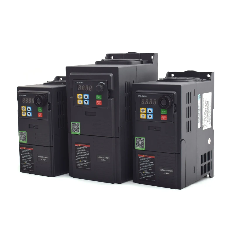 1.5-7.5kw 220v/380v Vfd Invert Drive 3 Phase High-frequency Inverter Variable Frequency Drive Inverter