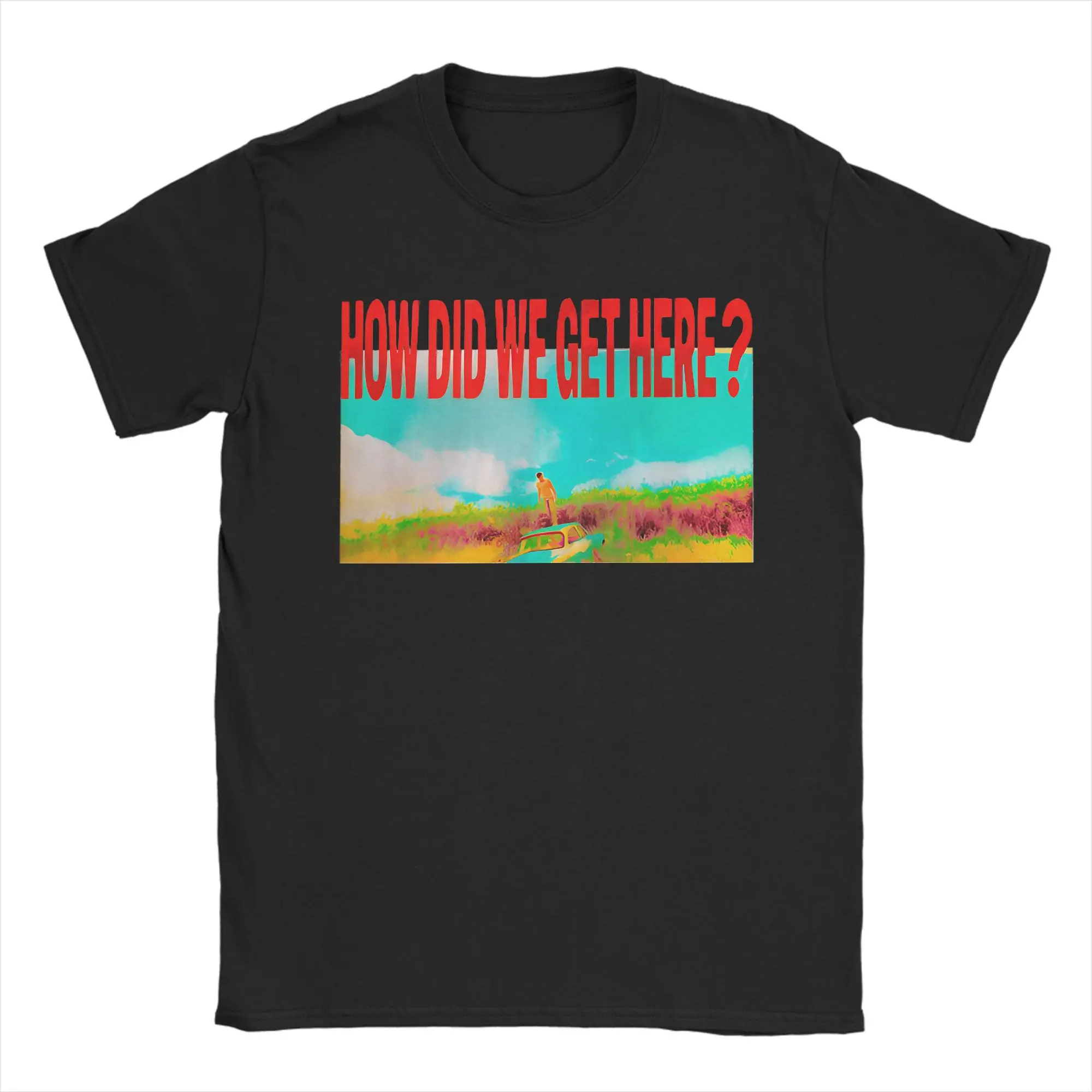 How Did I Get Here Tour Louis Tomlinsons T-Shirt for Men Women Novelty 100% Cotton Tee Shirt Short Sleeve T Shirts Gift Tops