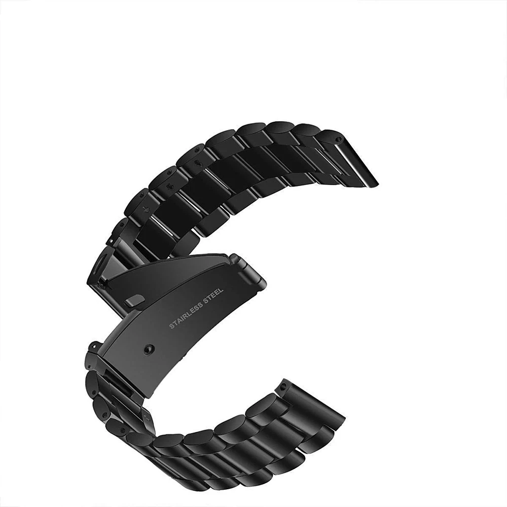 Correa de reloj milanesa/acero inoxidable de liberación rápida de 22mm y 20mm para Galaxy Watch 3 42 46mm Gear S3 Active 2 Huawei GT3 Pro Gt2e