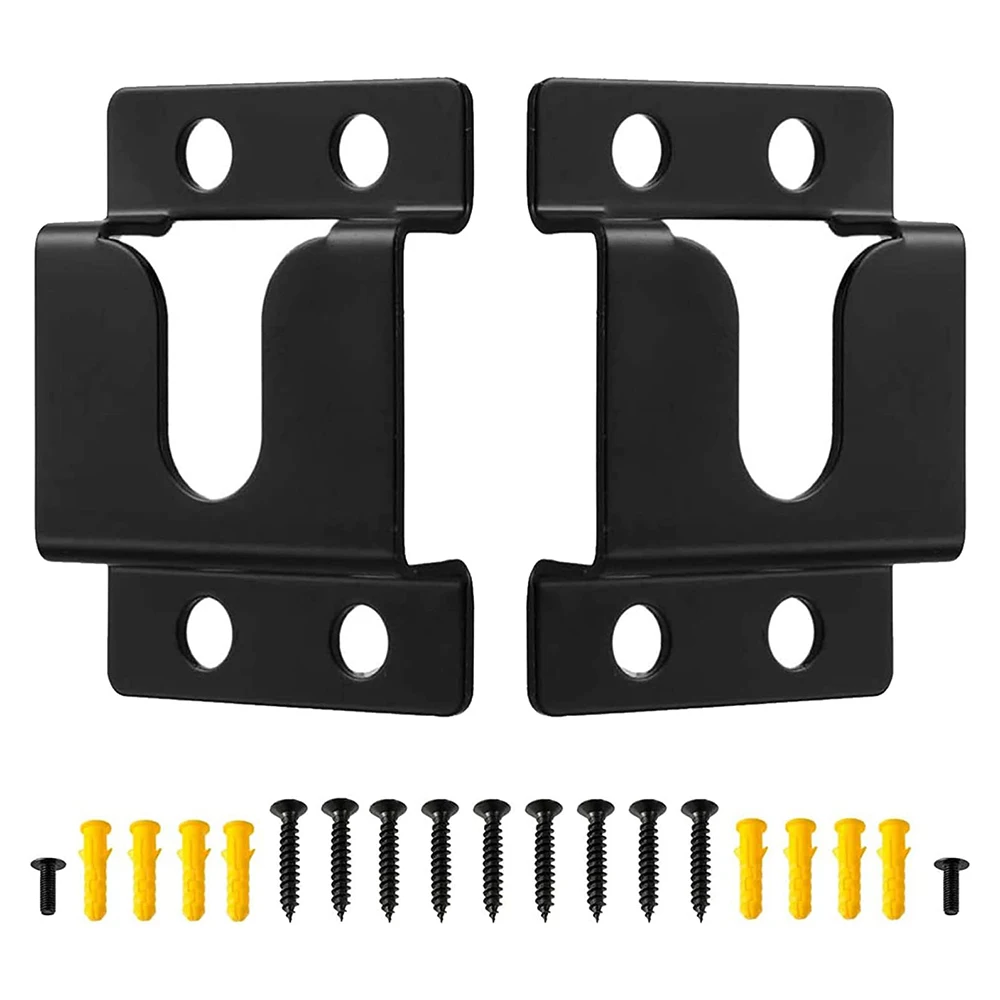 2pcs/1kit Wall Mount Brackets & Screws Stands for Vizio Soundbar SB2920-C6 SB3220n-F6 SB3621n-E8 SB3621n-E8M SB3651-E6 S5430w-C2