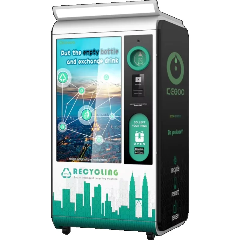 Bottle Reverse Vending Machine Easy Operate Heavy Duty Customizable for Commercial Recycling Use Customized