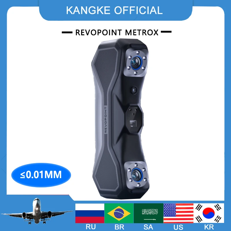 

REVOPOINT MetroX handheld industrial grade high-precision multi line laser 3D scanner, copying machine, reverse modeling, survey